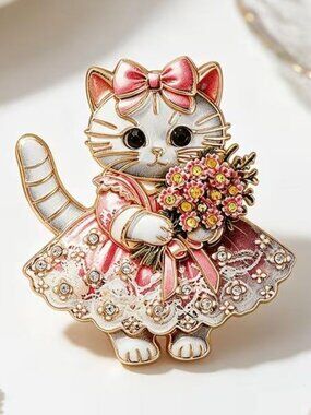 PURR~FECT BROOCH